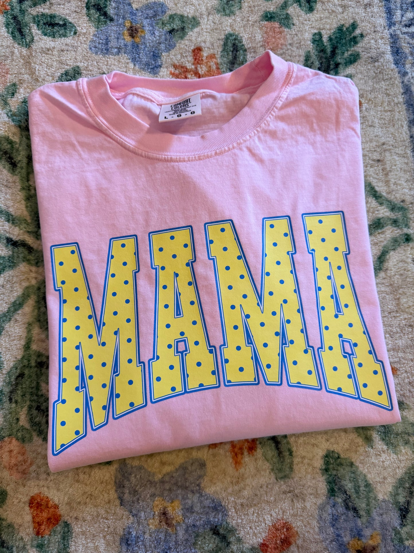 Yellow Varsity Mama