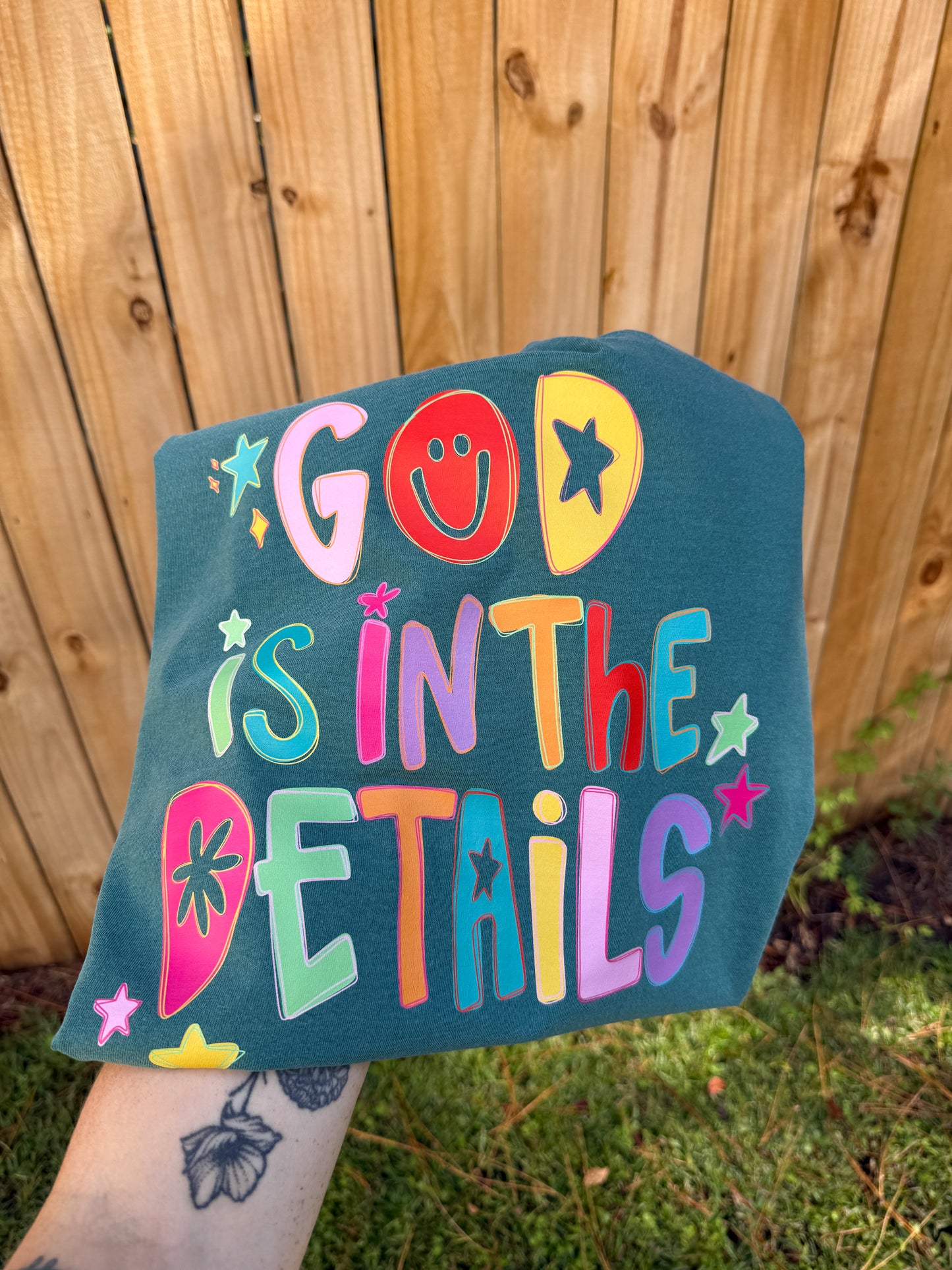 God is in the details // 3 weeks