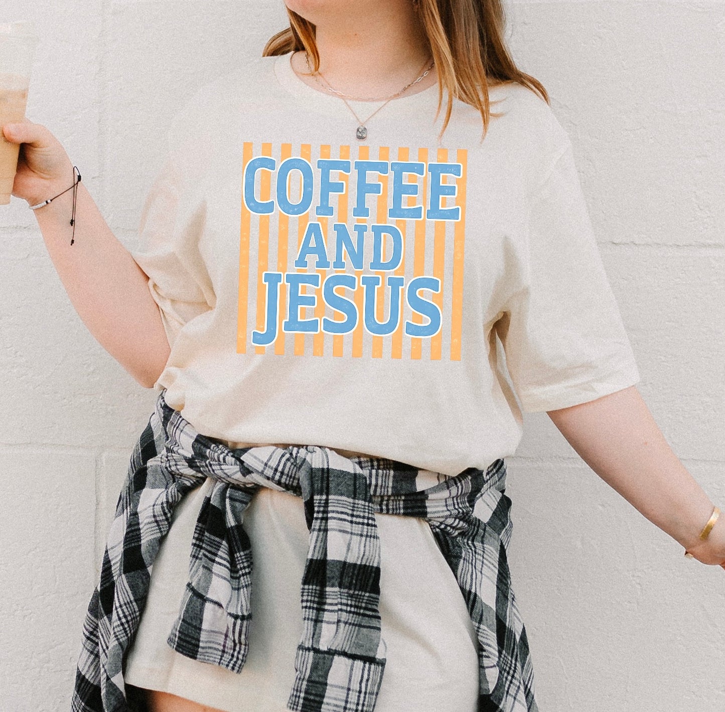 Coffee & Jesus Stripe // 3 weeks turnaround