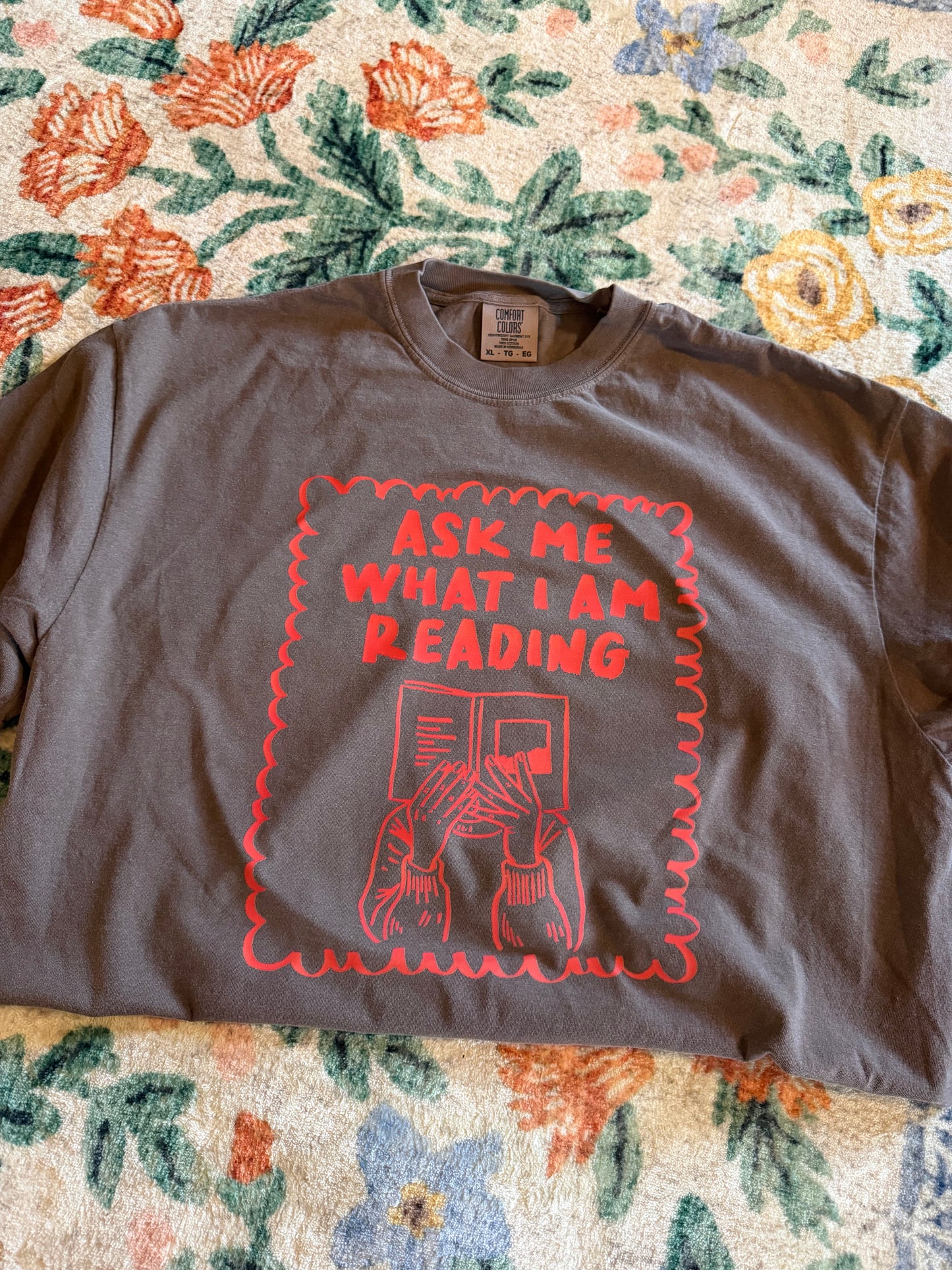 Ask Me What I’m Reading (Red) // 3 weeks turnaround