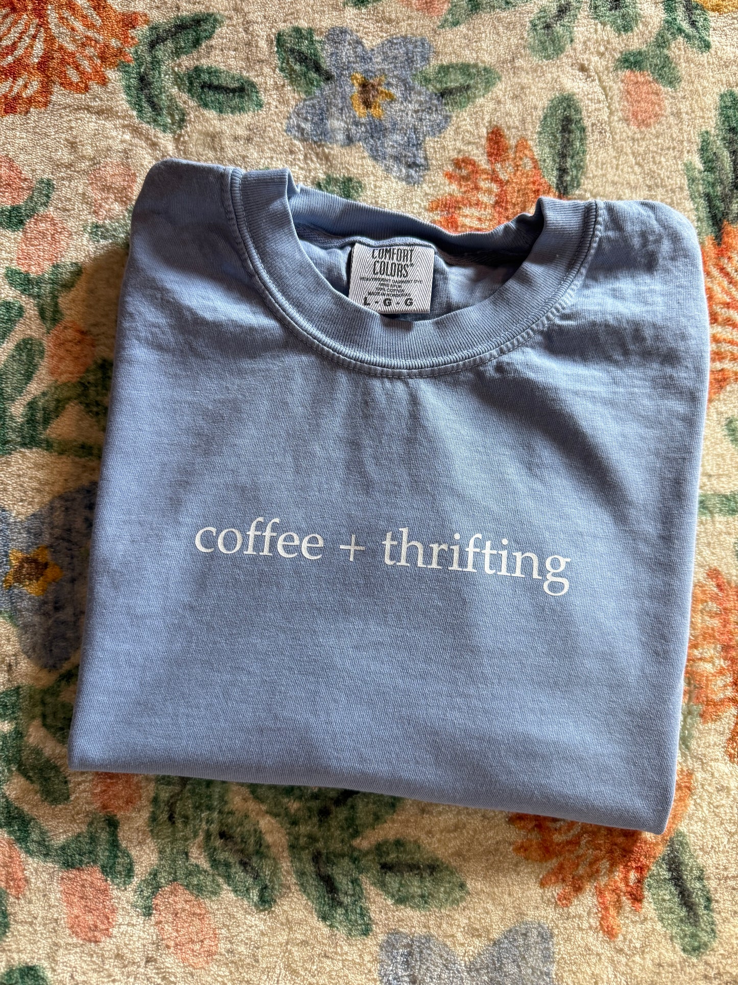 coffee + thrifting // 3 weeks turnaround