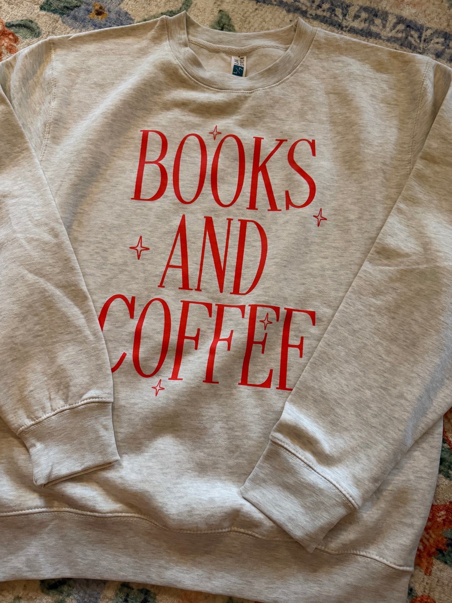 Books and Coffee Pullover // 3 weeks turnaround