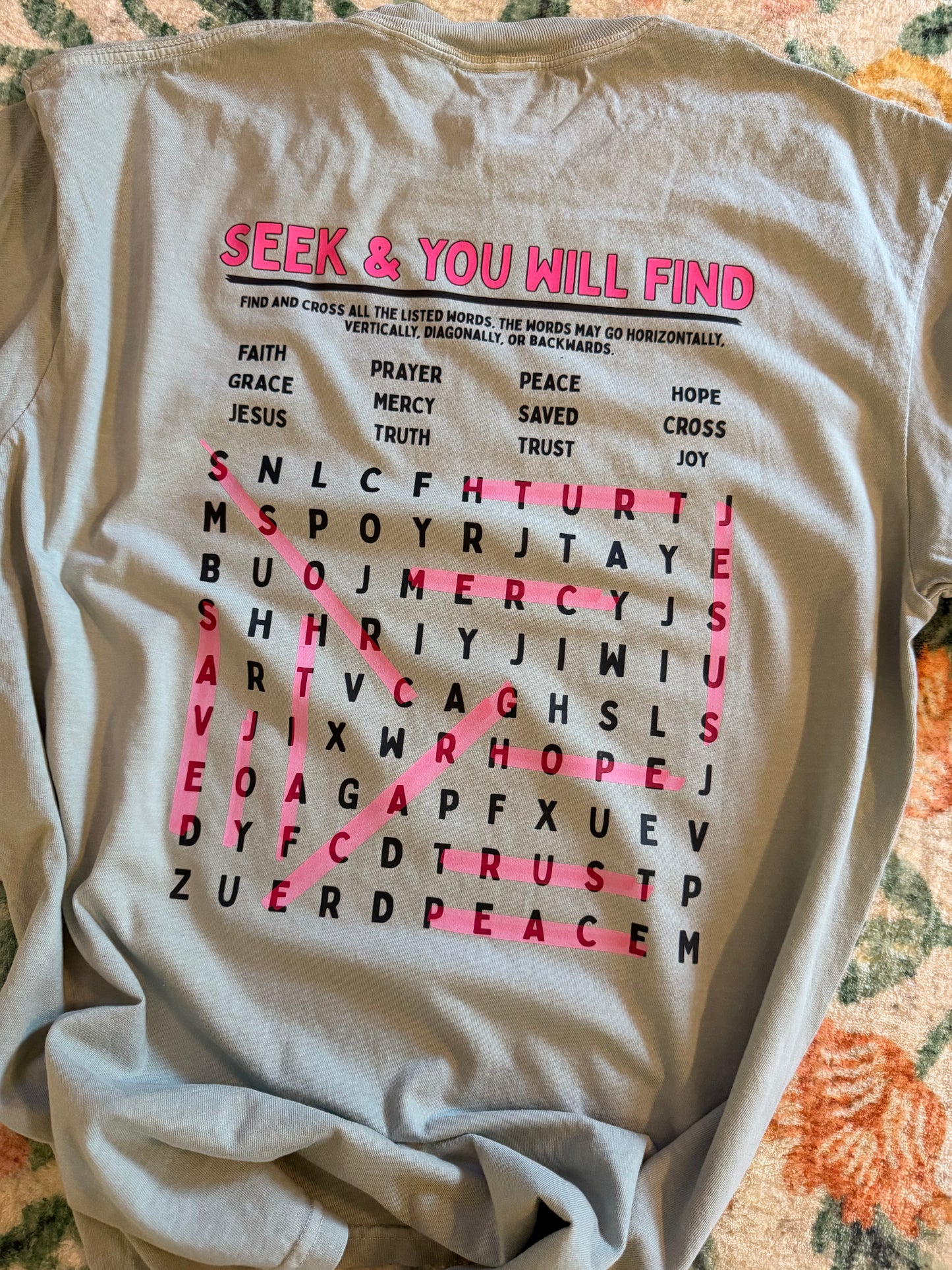 Matthew 7:7 Crossword