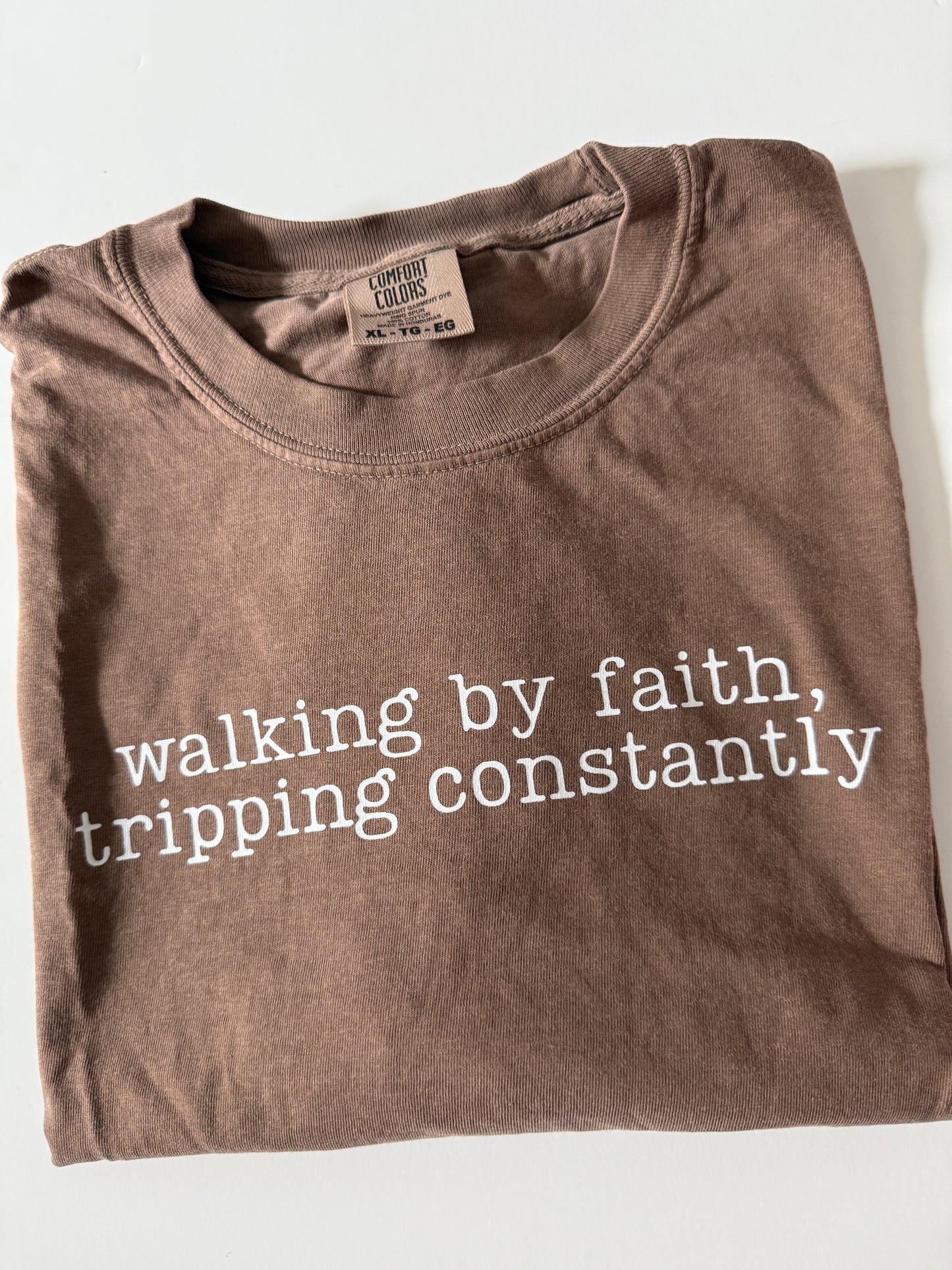 Walking by Faith, Tripping Constantly // 3 weeks turnaround