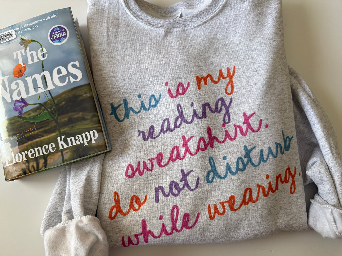 Do Not Disturb Colorful Sweatshirt // 3 weeks