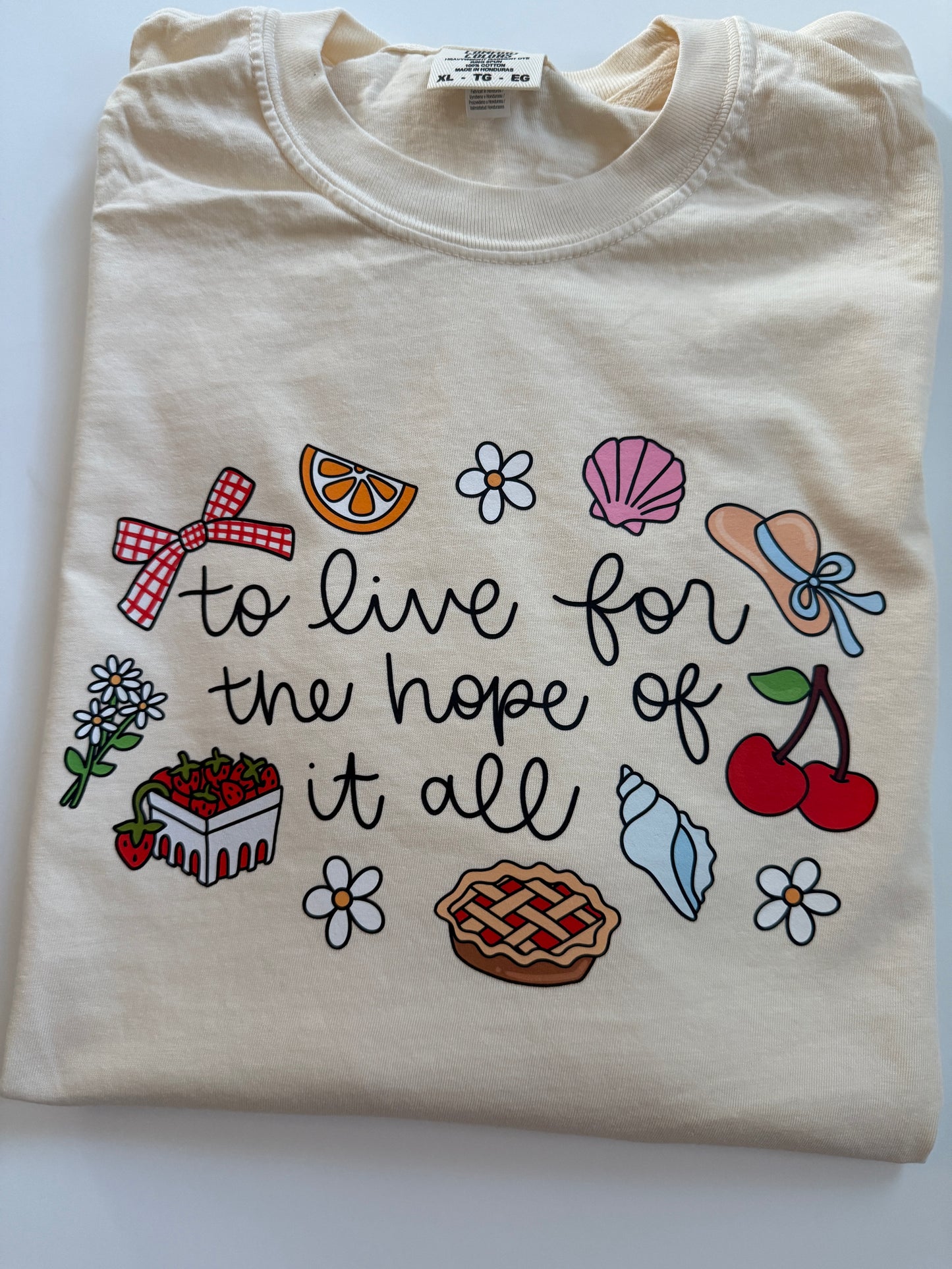 To live for the hope of it all 🐚 // 3 weeks