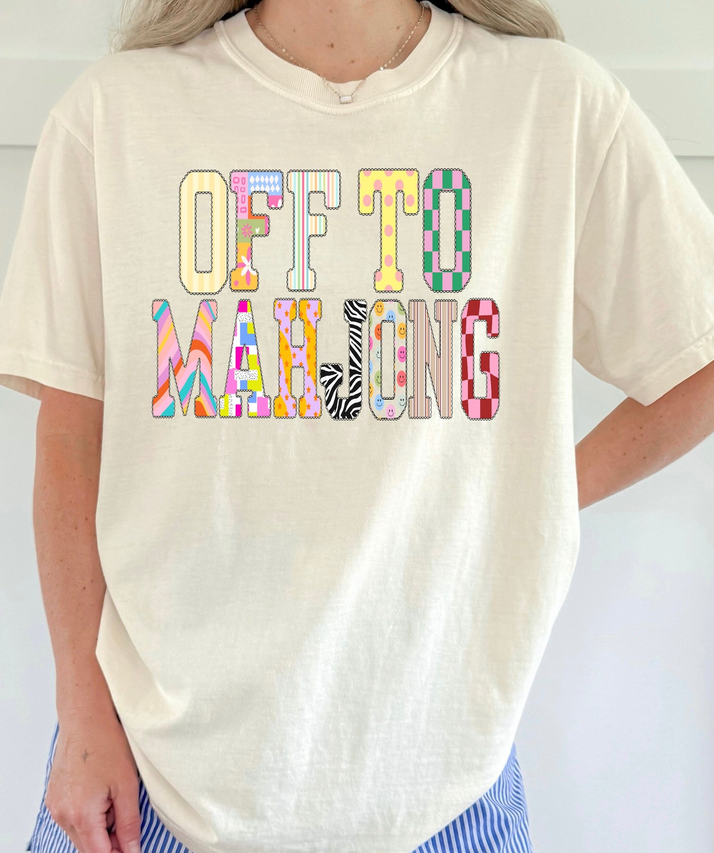 Off to mahjong