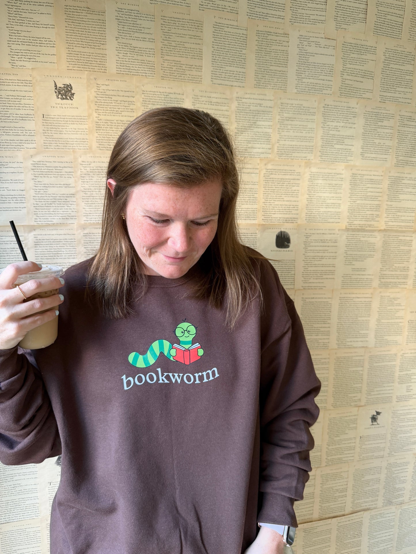 Bookworm Sweatshirt π // 3 weeks turnaround