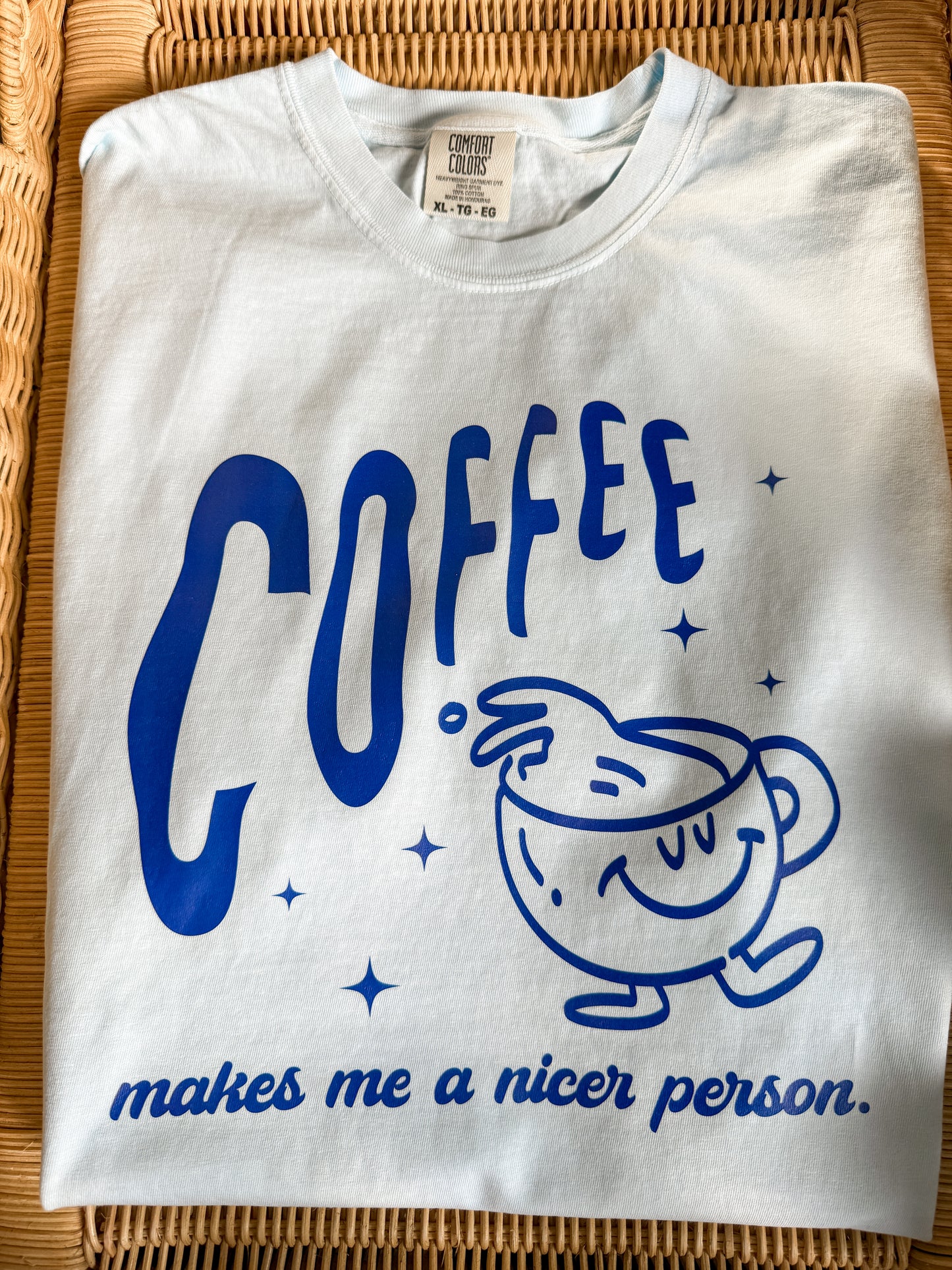 Coffee Makes Me Nicer // 3 weeks turnaround