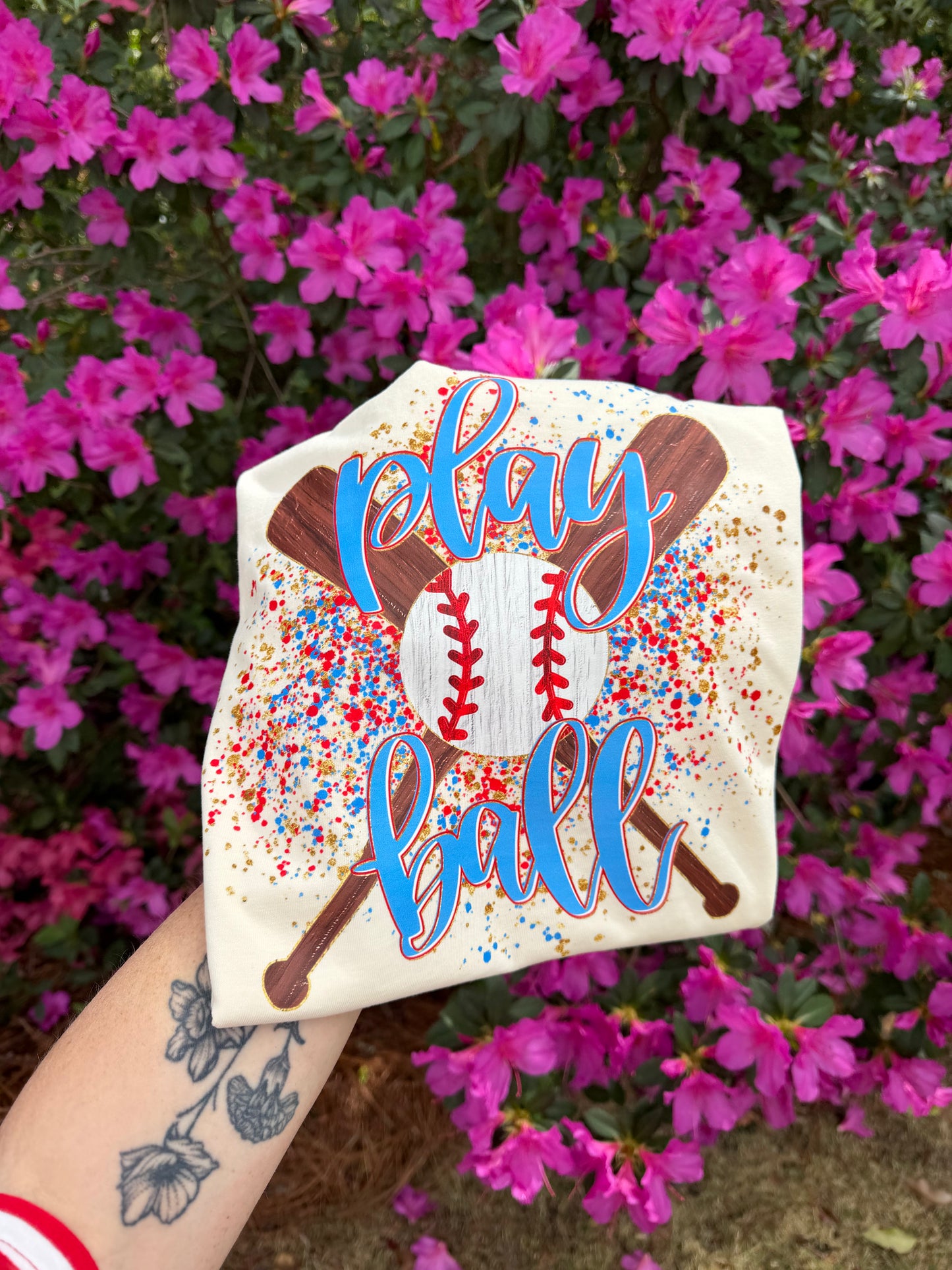 Play Ball Splatter // 3 weeks turnaround