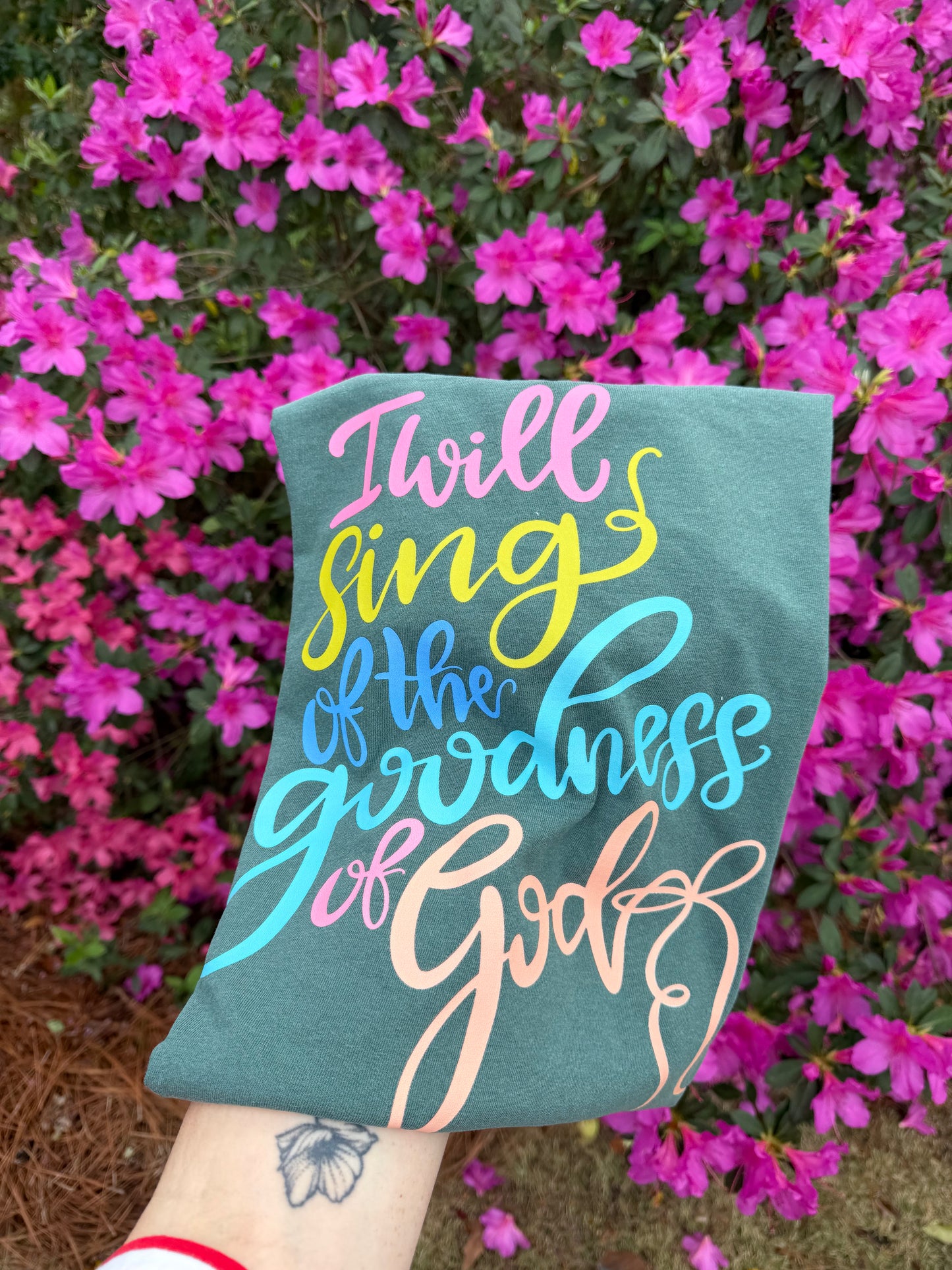 Goodness of God with bow // 3 weeks turnaround