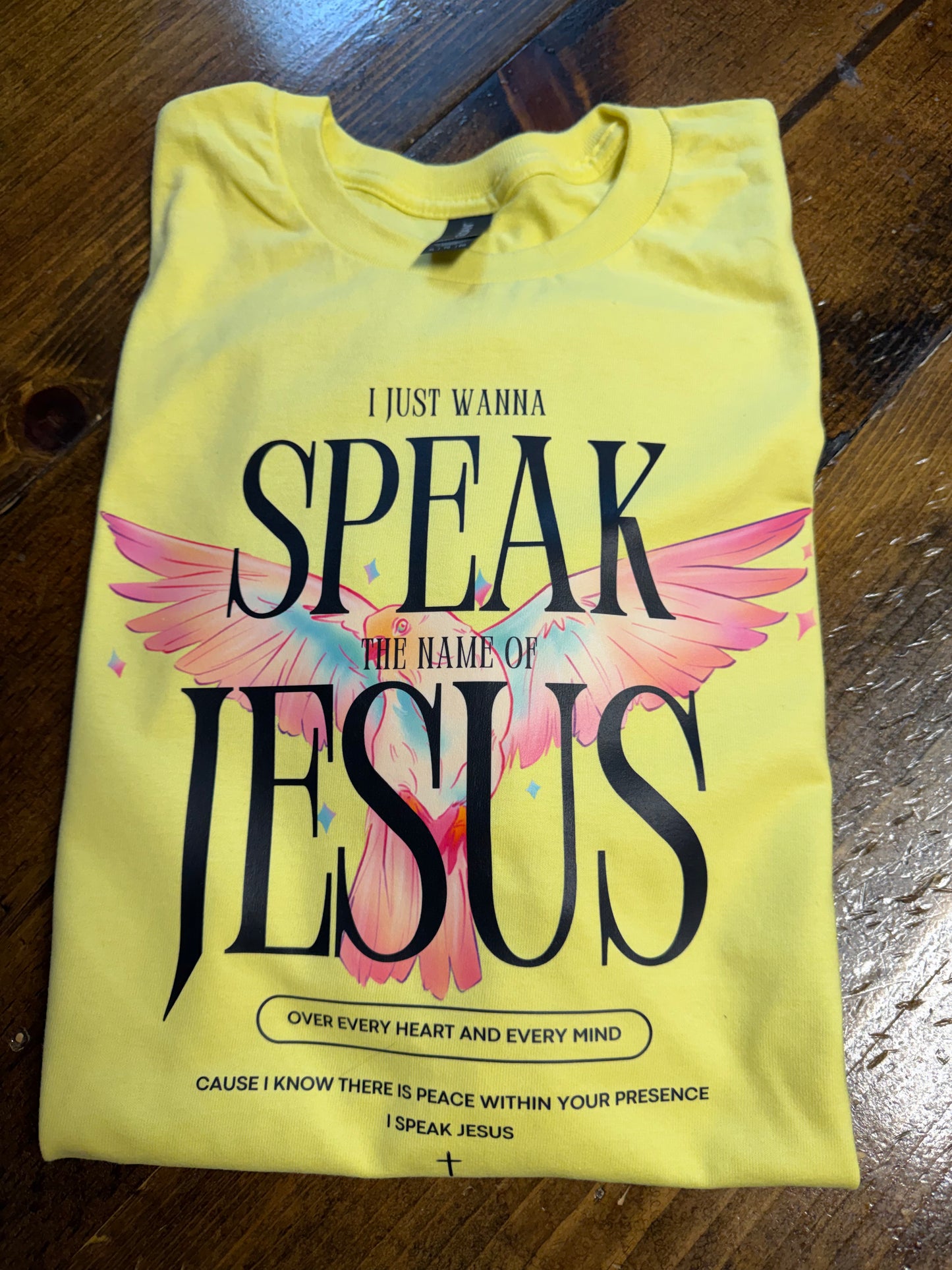XL speak Jesus