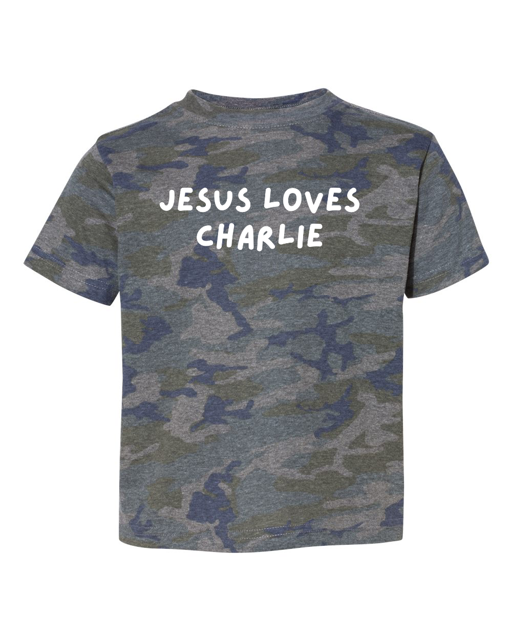 Jesus Loves (Name) Tee 2T-7 // 3 weeks