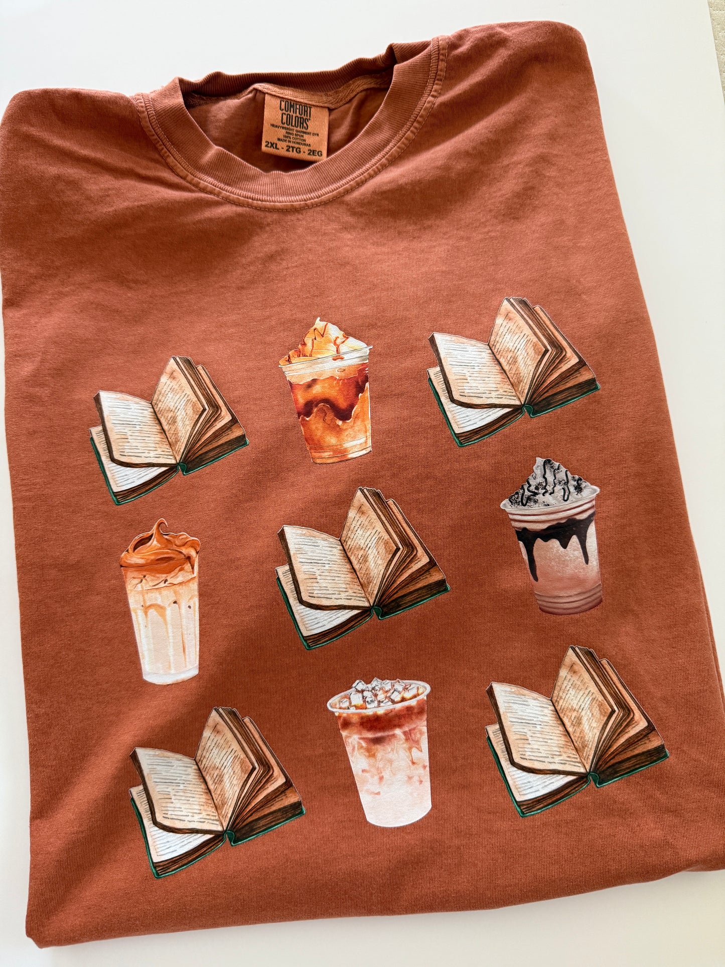 Books & Coffee Collage // 3 weeks