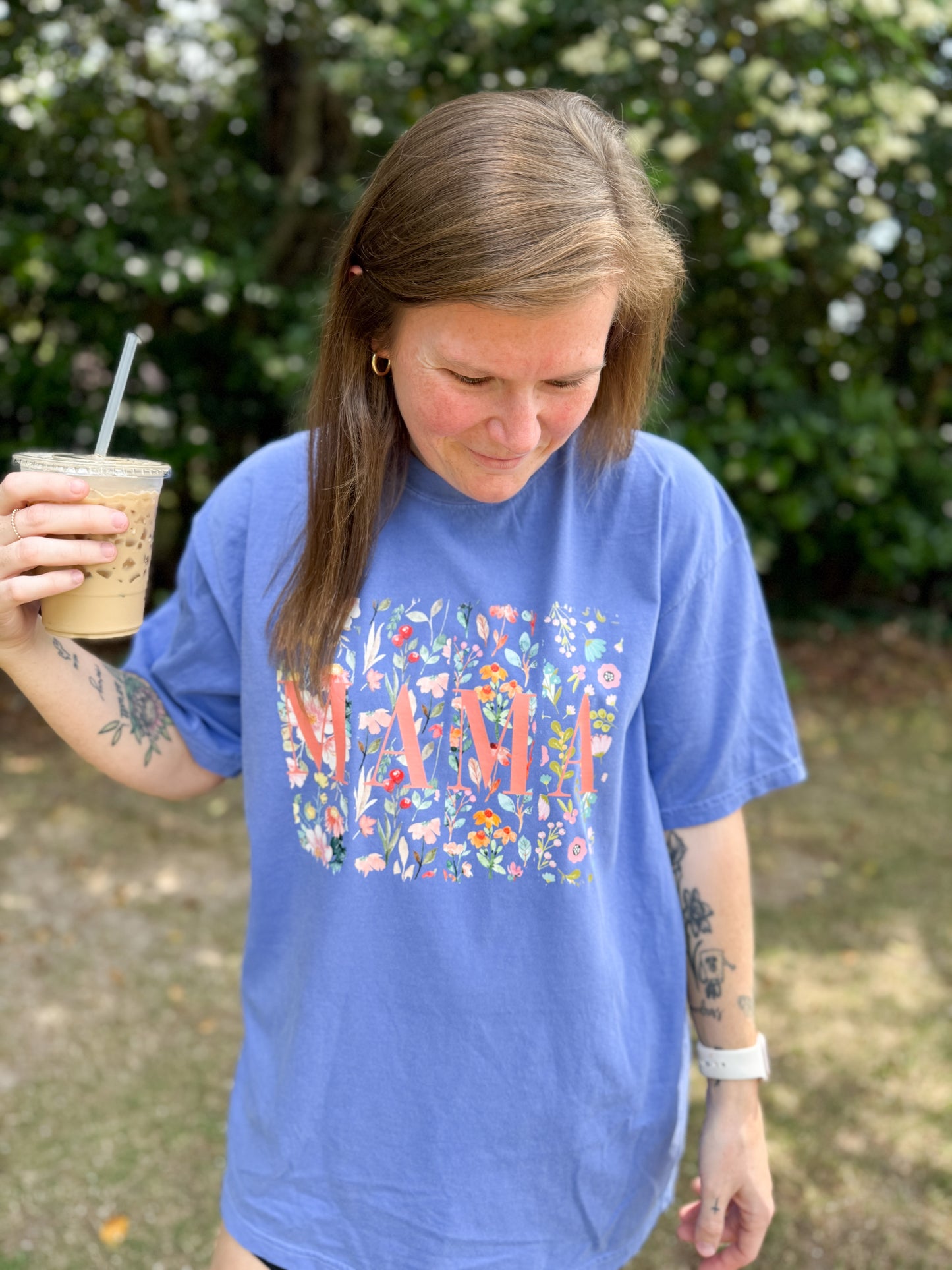 Floral Square Mama // 3 weeks