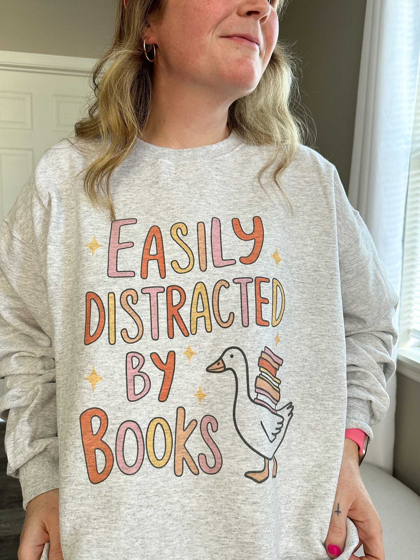 Easily Distracted by Books // Turnaround 3 weeks