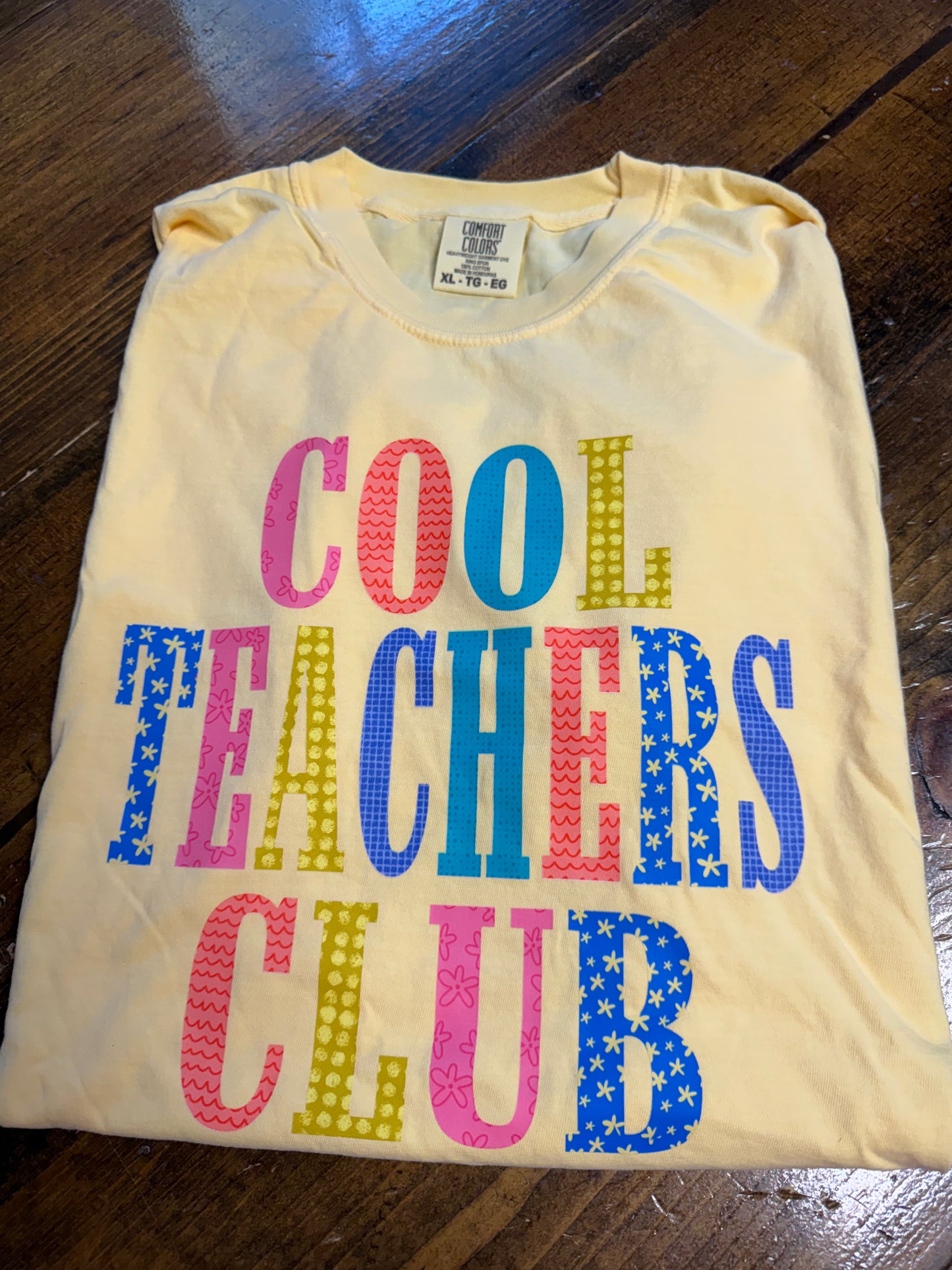XL cool teachers club