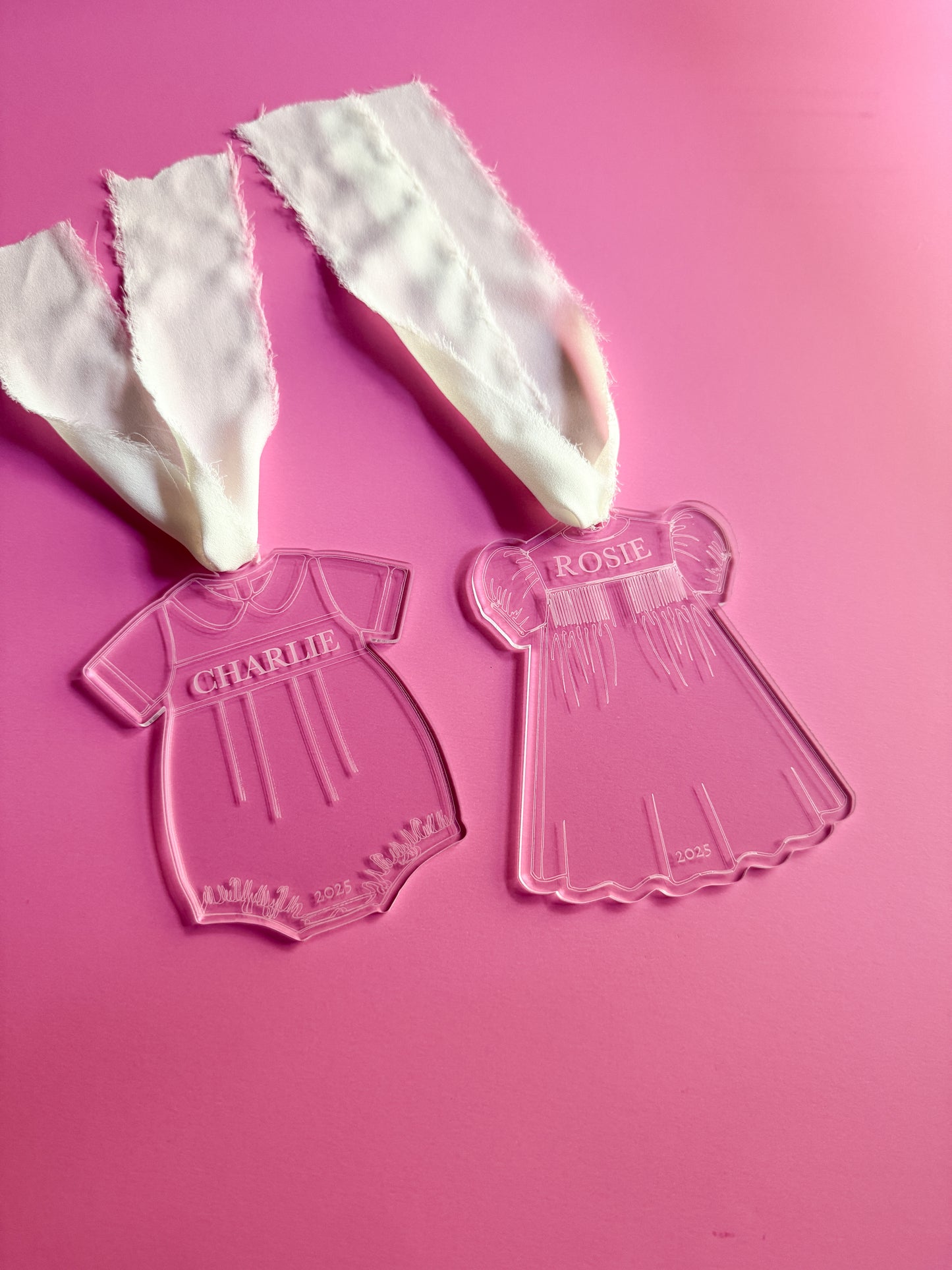 Keepsake Ornaments // 3 weeks turnaround