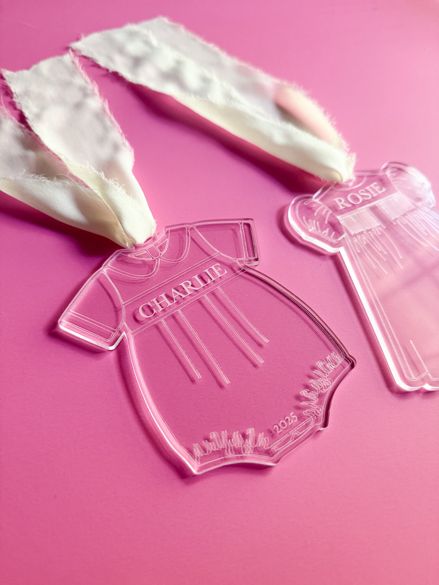 Keepsake Ornaments // 3 weeks turnaround