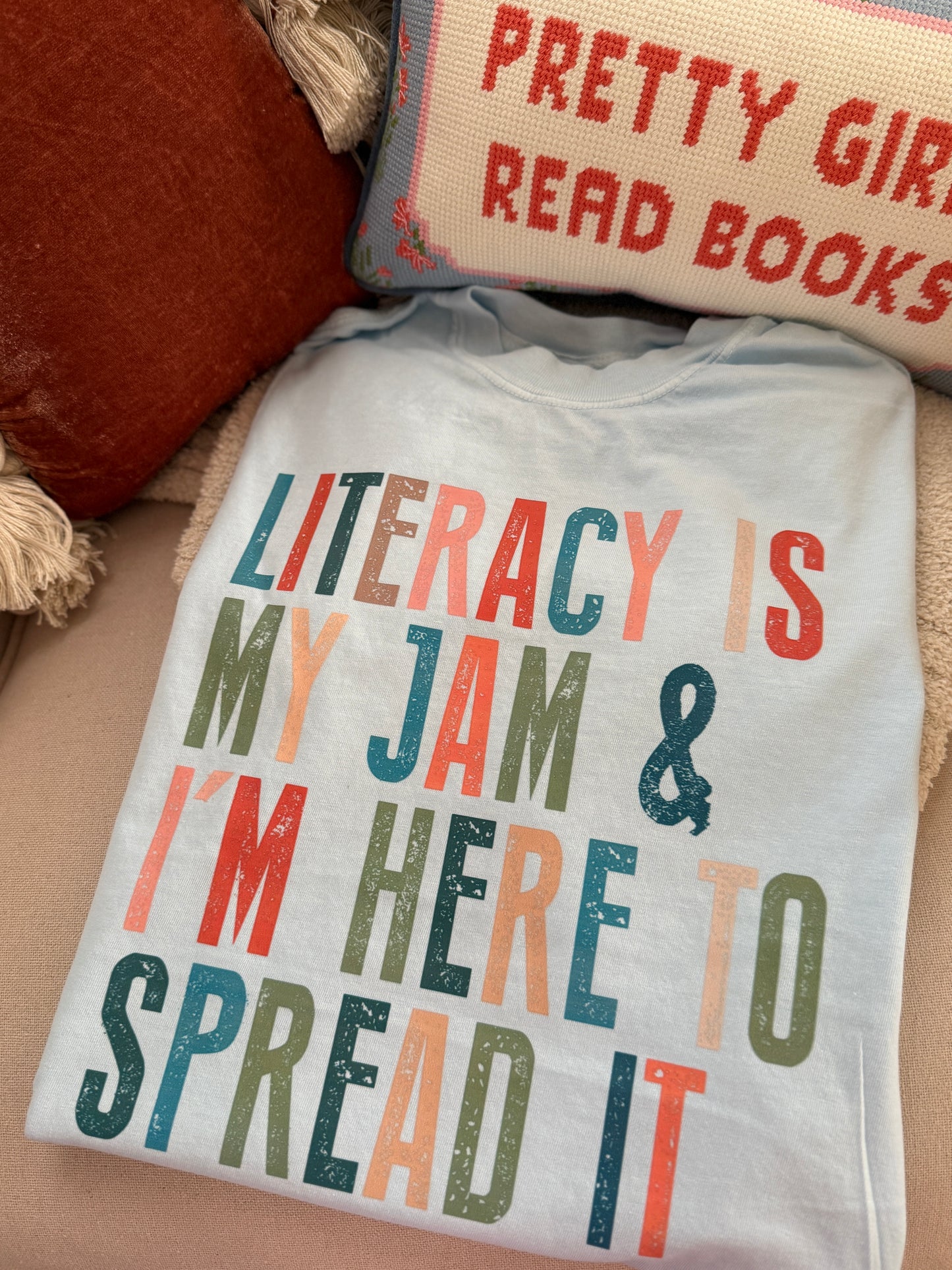 Literacy is my jam // 3 weeks turnaround