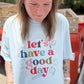 Let’s have a good day! // 3 weeks turnaround