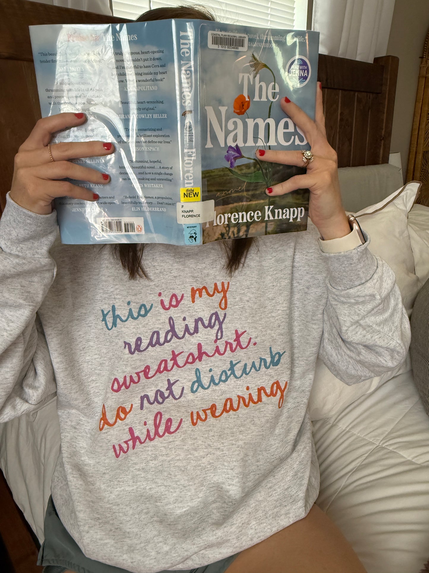 Do Not Disturb Colorful Sweatshirt // 3 weeks