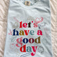 Let’s have a good day! // 3 weeks turnaround