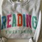 Summer Colors Reading Sweatshirt // 3 weeks