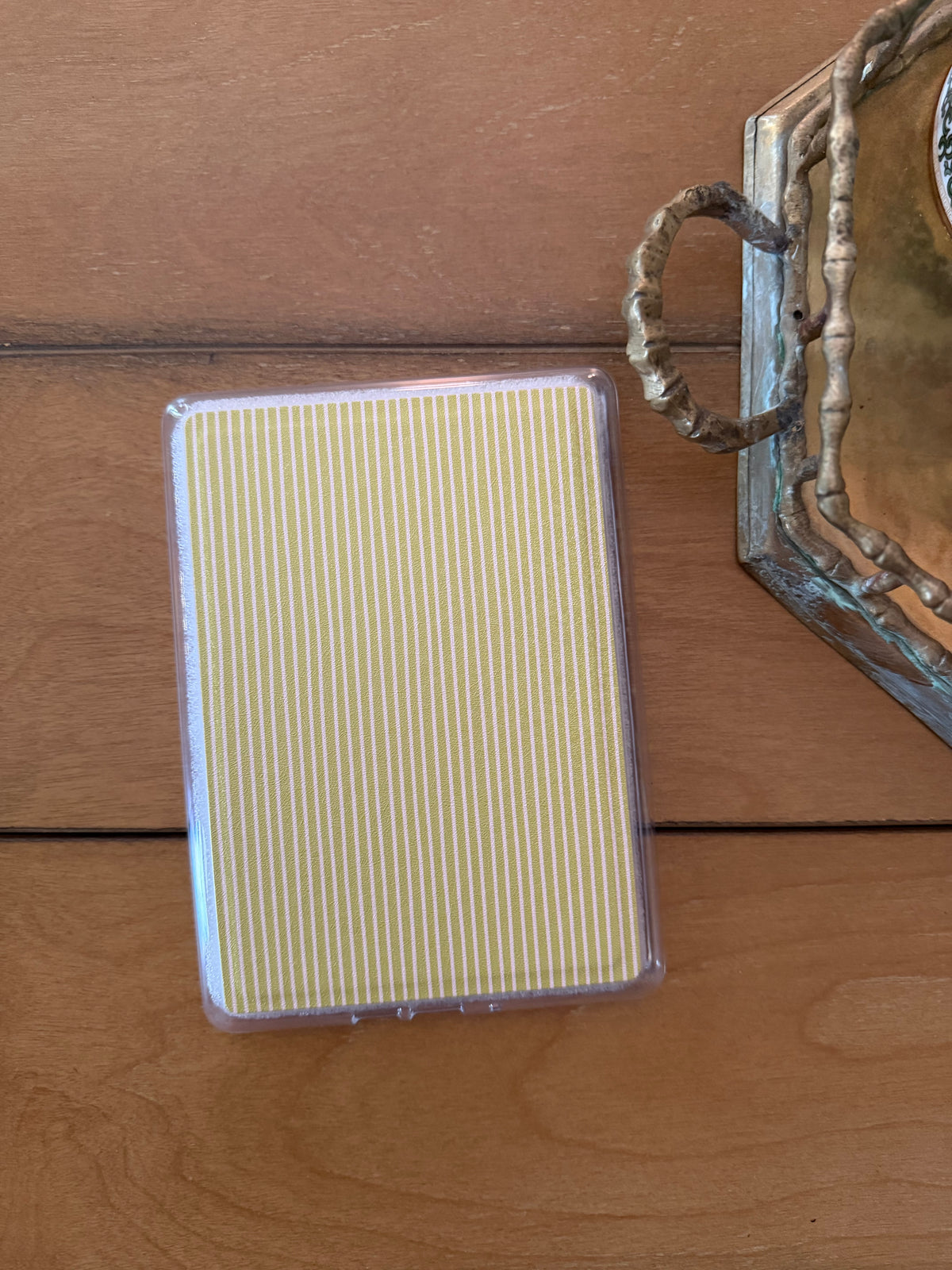 Tiny Green Stripe Kindle Case / MagSafe Backing