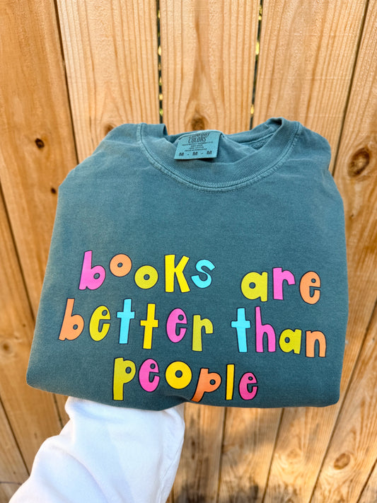 Books are better than people // 3 weeks turnaround