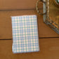 Blue and Green Plaid Kindle Case / MagSafe Backing
