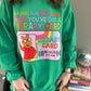 Library Card SWEATSHIRT // 3 weeks
