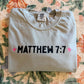 Matthew 7:7 Crossword