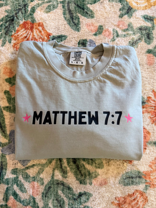 Matthew 7:7 Crossword