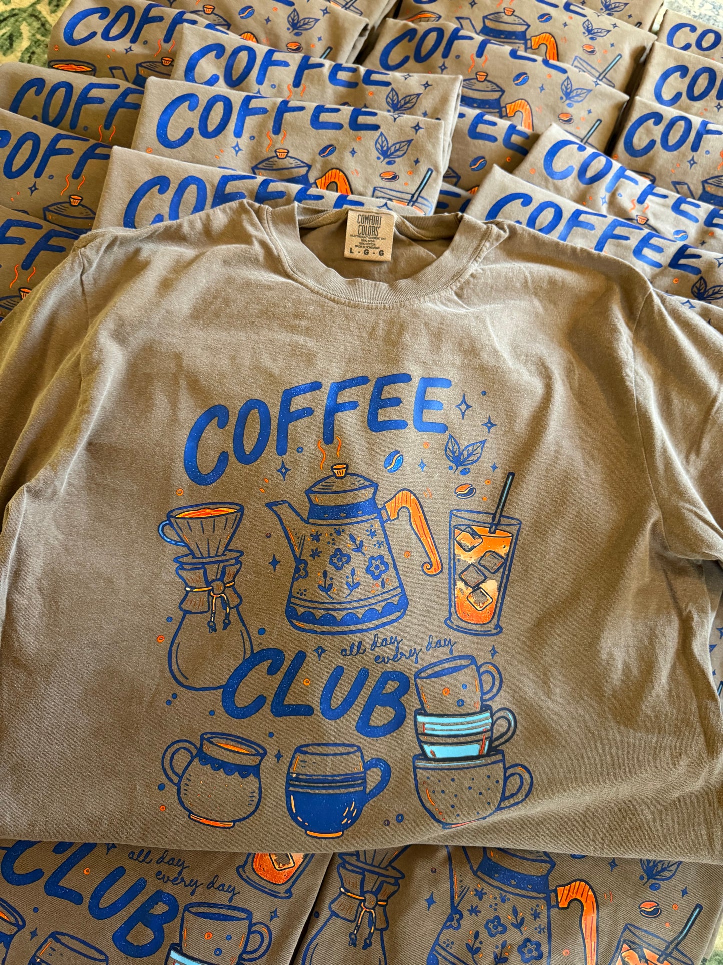 Coffee Club // 3 weeks turnaround