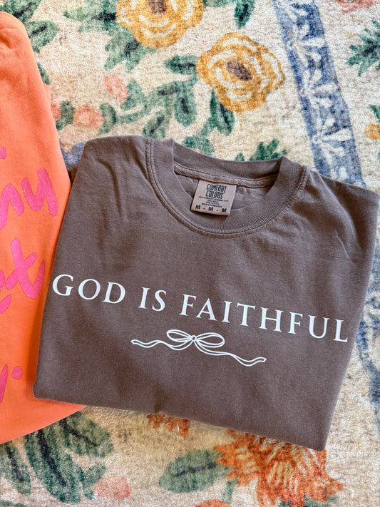 God is faithful with bow // 3 weeks turnaround