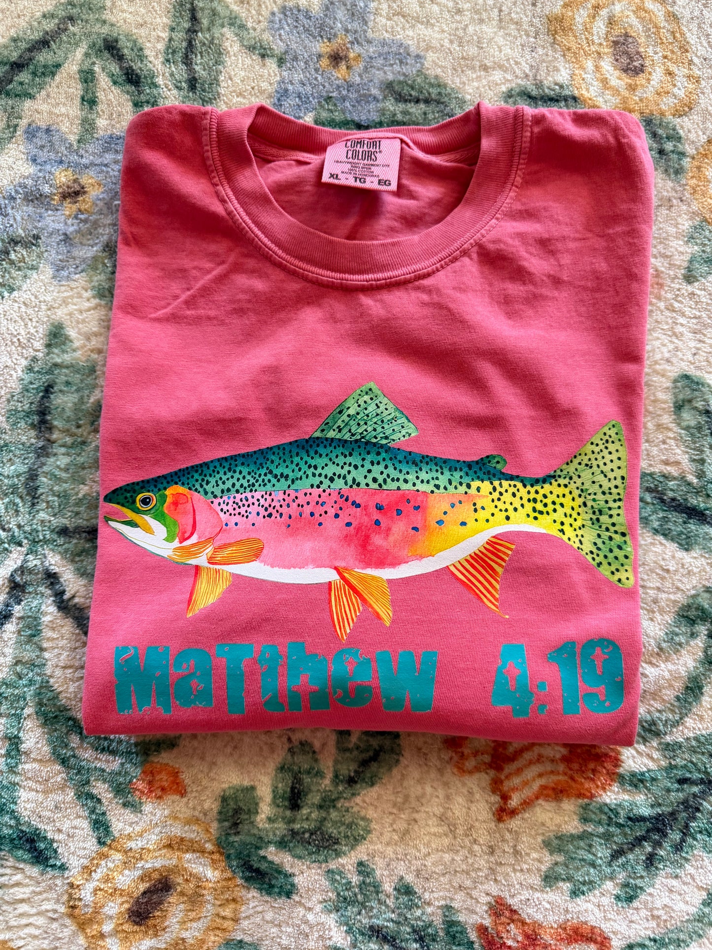 Matthew 4:19 Trout // 3 weeks turnaround