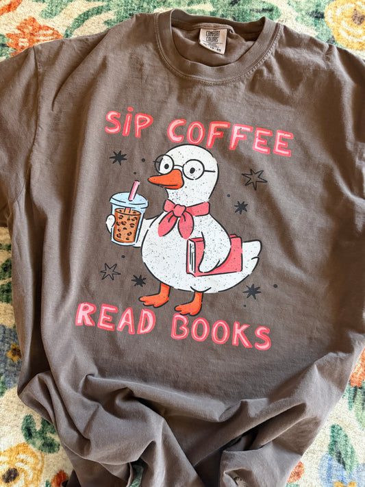 Sip coffee, read books // 3 weeks turnaround