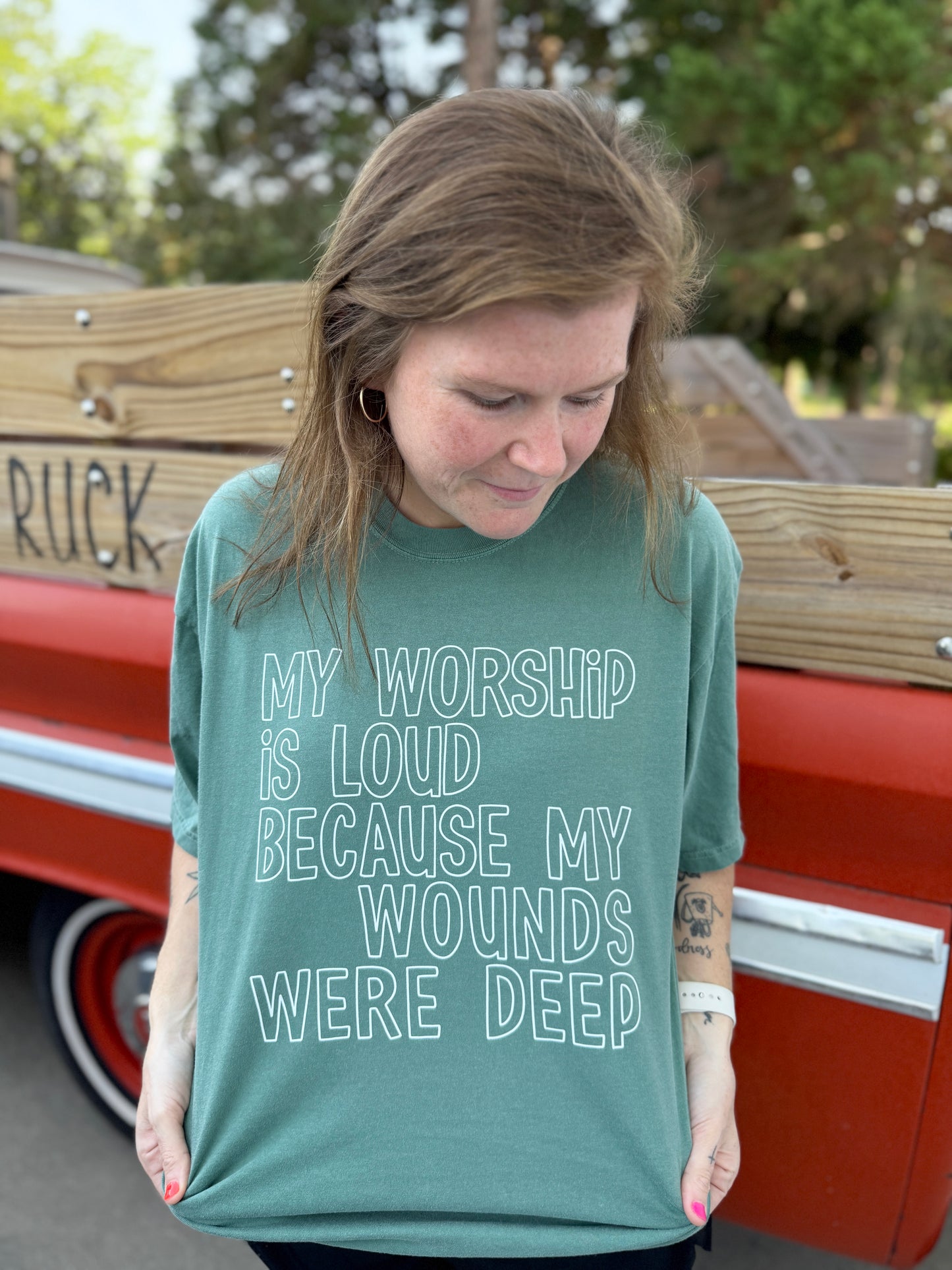 My worship is loud because my wounds were deep // 3 weeks