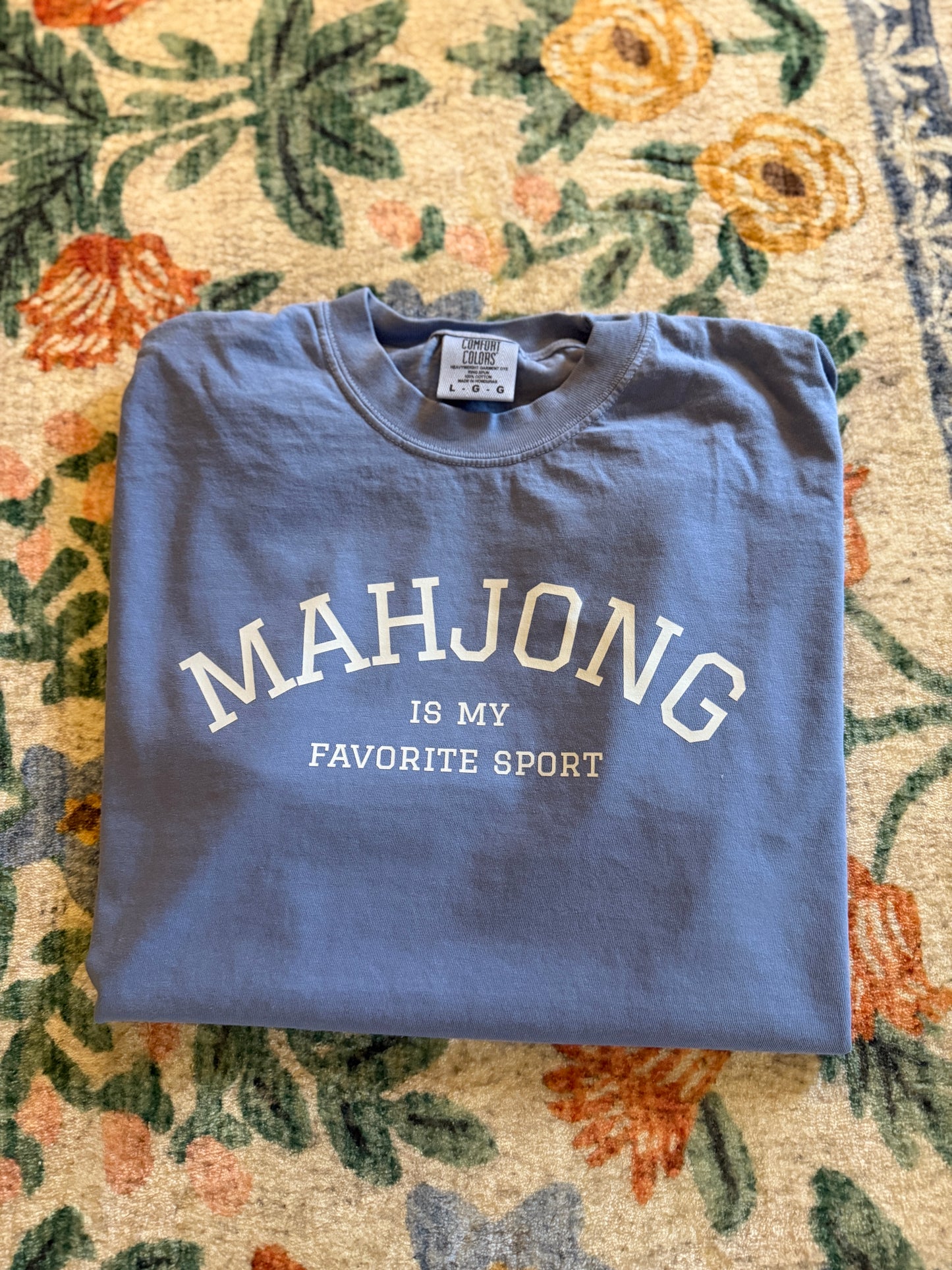 Mahjong Varsity Font // 3 weeks turnaround