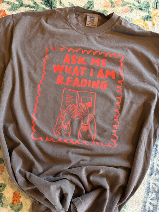 Ask Me What I’m Reading (Red) // 3 weeks turnaround