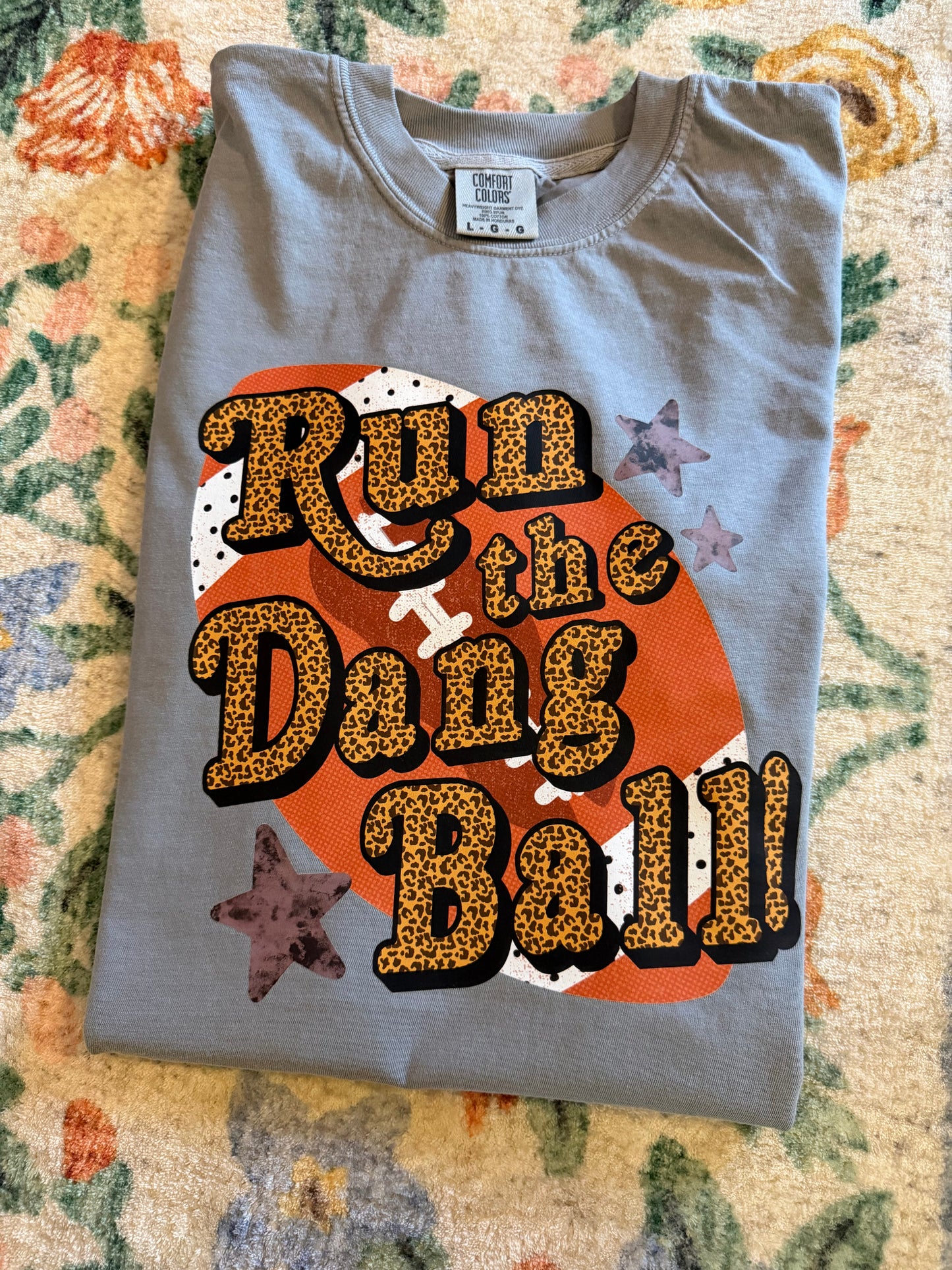 Run the dang ball! Leopard