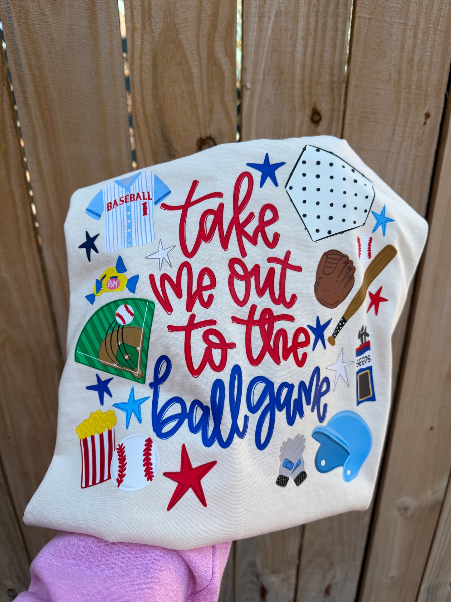 Take Me Out to the Ballgame Baseball // 3 weeks turnaround