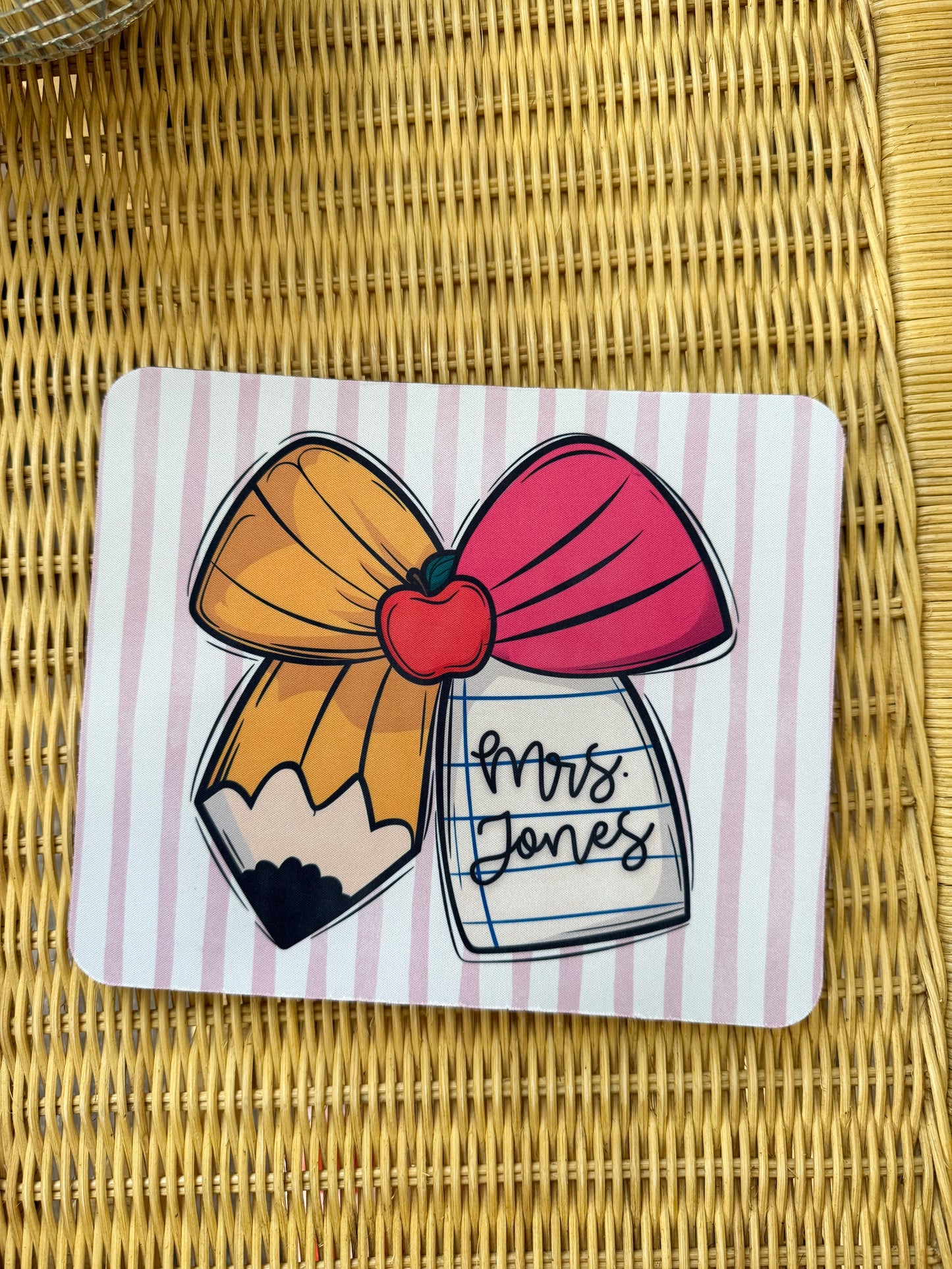Custom Teacher Mousepads // 3 weeks turnaround