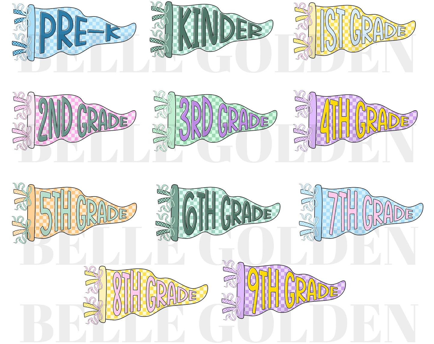 Grade Banner Teacher Tees