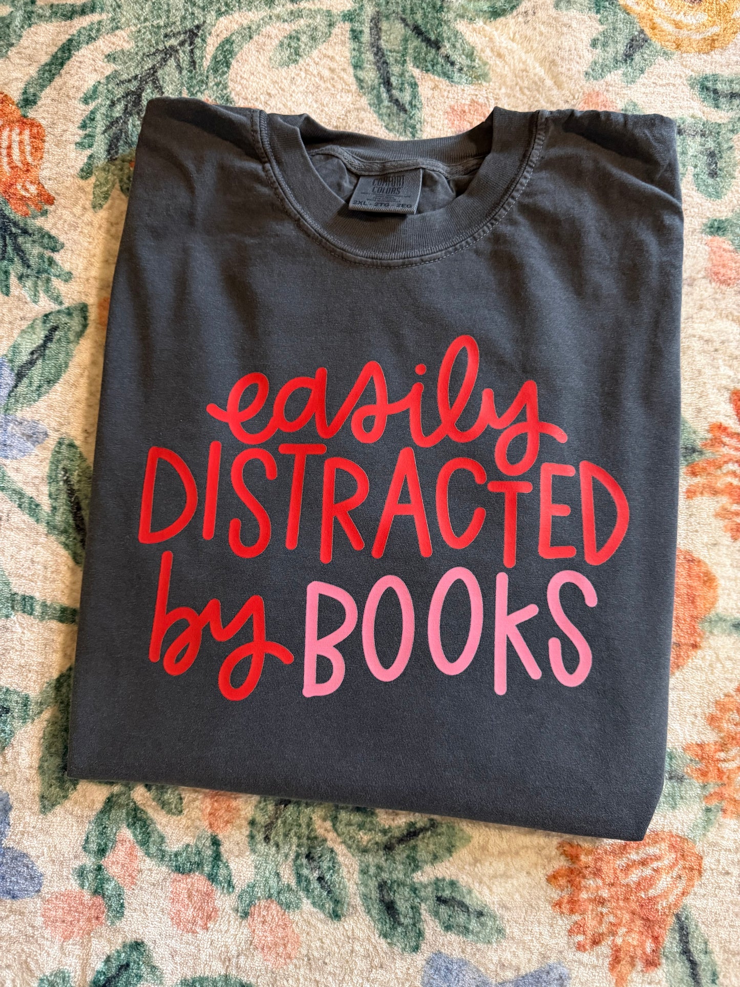 Easily distracted by books! // 3 weeks turnaround