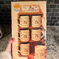 Heartland Boxed Mug Set w/ Wooden Stand