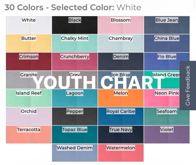Youth First Day Tees