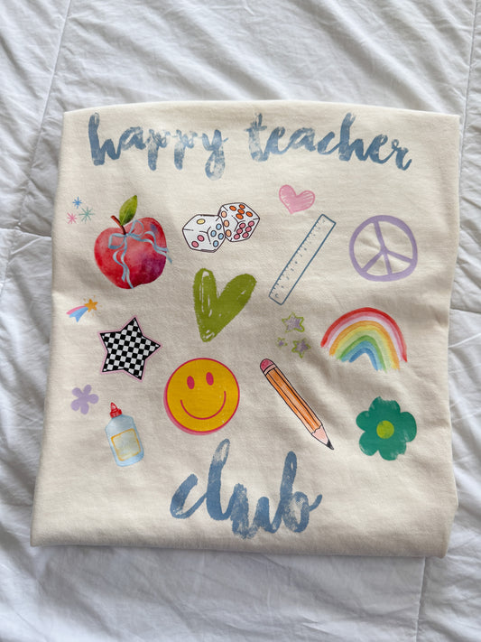 Happy Teacher Club // 3 weeks turnaround
