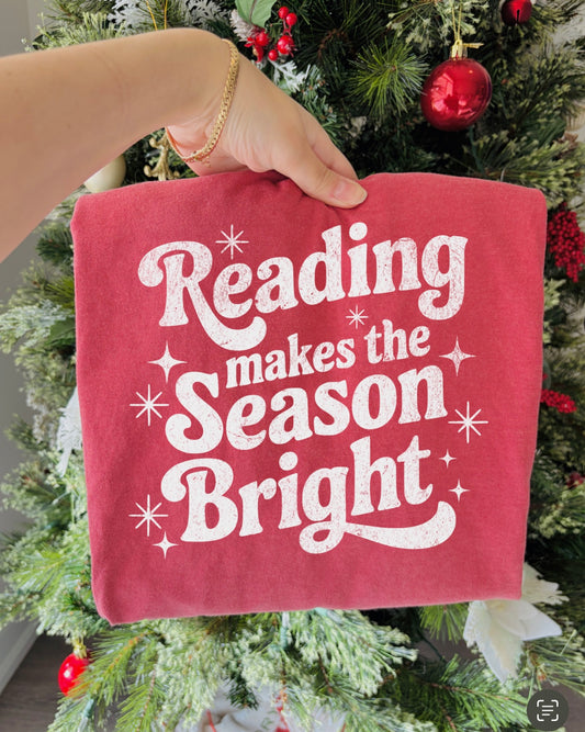 Reading makes the season bright // 3 week turnaround